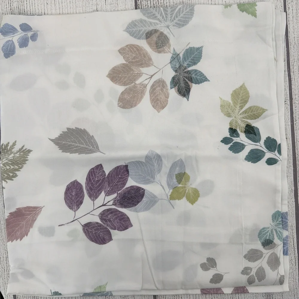 Schlossberg Euro Sham Eliv Blanc Floral White 100% Cotton Sateen Switzerland